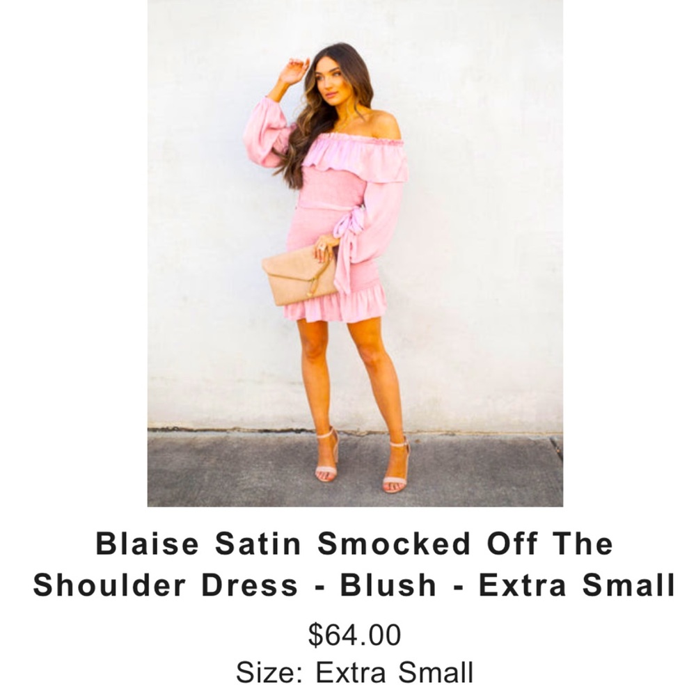 Vici NWT Pink mini dress / size XS